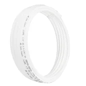 Akcesoria i części AGD - John Guest Wężyk Biały 1/4 5m do podłączenia lodówki typu Side By Side z kostkarką lub dystrybutorem wody - miniaturka - grafika 1