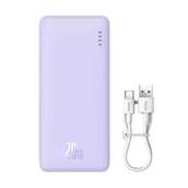 Powerbanki - Powerbank Baseus Airpow 20000mAh 20W Fioletowy - miniaturka - grafika 1