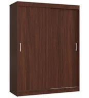 Szafy - Klasyczna szafa przesuwna wenge M8-P45 - miniaturka - grafika 1