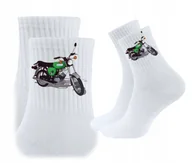 Skarpetki męskie - 3x Skarpetki Skarpety motor motocykl motocyklista dla kierowcy SIMSON - miniaturka - grafika 1