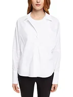 Bluzki damskie - ESPRIT Collection Damska 013EO1F312 bluzka, 100/WHITE, XS, 100 / biały, XS - miniaturka - grafika 1