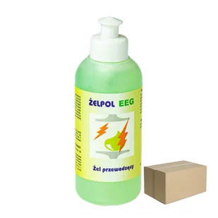 Żel do badania EEG Żelpol 250g żel przewodzący do elektrostymulacji 40szt - Meble i wyposażenie gabinetów medycznych - miniaturka - grafika 1