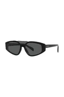 Okulary przeciwsłoneczne - Emporio Armani okulary przeciwsłoneczne męskie kolor czarny - miniaturka - grafika 1