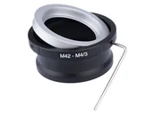 Paski, szelki, uprzęże foto - Adapter Redukcja M42 Na Micro M4/3 M43 Klucz - miniaturka - grafika 1