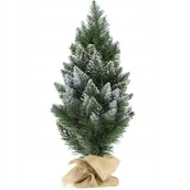 Choinki - Choina sztuczna 55 x 35 cm, ośnieżona - miniaturka - grafika 1