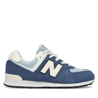 Buty dla chłopców - Sneakersy New Balance G57450H Niebieski - miniaturka - grafika 1