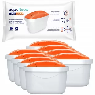 8X Aquafloow Maxi Hard Filtr Wody Do Dzbanków Filtrujących Do Twardej Wody - Wkłady filtrujące - miniaturka - grafika 1
