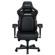 Fotele gamingowe - Anda Seat Kaiser 4 L Gamingowy do 120kg Skóra Eco Czarny - miniaturka - grafika 1
