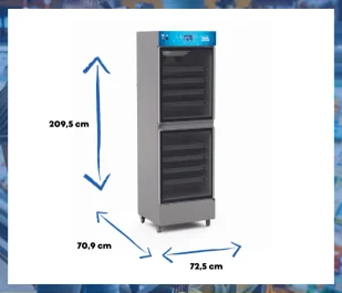 Szafa do leków ID MED DUAL - Urządzenia medyczne - miniaturka - grafika 2