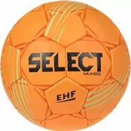Piłka ręczna - Piłka do piłki ręcznej SELECT MUNDO 2022 mini 0 pomarańczowa - miniaturka - grafika 1