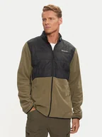 Odzież trekkingowa męska - Columbia Bluza techniczna Basin Butte™ 2101761 Zielony Active Fit - miniaturka - grafika 1