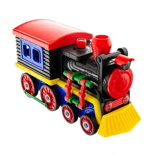 Baby Mix ZABAWKI Zabawka Lokomotywa 0569391 EBZPD55-14 - Pociągi dla dzieci - miniaturka - grafika 2