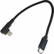 Kable USB - Kabel USB Gembird USB-C - Lightning 0.25 m Czarny (CC-USB2-CMLML-0.2M) - miniaturka - grafika 1