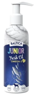 BALTICA EXCELLENT Suplements Junior Omega-3 Oil - Suplementy i witaminy dla psów - miniaturka - grafika 1
