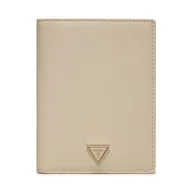 Etui na dokumenty i karty - Etui na karty kredytowe Guess RW1628 P4201 Beżowy - miniaturka - grafika 1