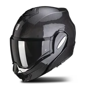 Kaski motocyklowe - Kask Szczękowy Scorpion EXO-TECH EVO Carbon Carbon/CzarnyS - miniaturka - grafika 1