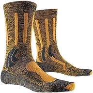 Skarpetki damskie - X-Socks Unisex X-socks Trek X Merino Socks skarpety trekkingowe, skarpety turystyczne, męskie i damskie skarpety szary antracyt kukurydza melanż / szary/czarny 45-47 - miniaturka - grafika 1