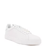 Trampki męskie - Emporio Armani Skórzane trampki - miniaturka - grafika 1