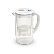 Dzbanki filtrujące - Szklany Dzbanek Filtrujący Dafi PRISMA LED Biały Wkład Unimax - miniaturka - grafika 1
