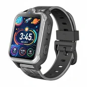 Smartwatch - Voomi Kids Duo Pro 4G GPS Czarny - miniaturka - grafika 1