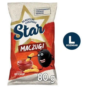 Star - Maczugi o smaku ketchup - Chrupki - miniaturka - grafika 1