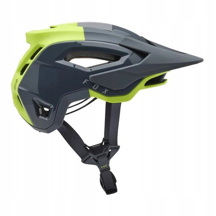 Kask rowerowy Fox Speedframe Pro Klif Fluorescent Yellow żółty fluo
