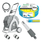 Węże ogrodowe i zraszacze - Zestaw do nawadniania trawnika Professional Basic 20 - AGAPLAST - miniaturka - grafika 1