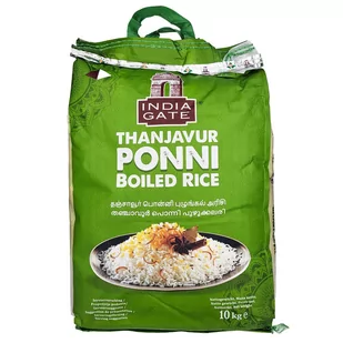 Ryż paraboliczny Ponni Thanjavaur India Gate 10kg - Ryż - miniaturka - grafika 1