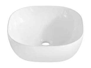 Comad Smile 1 White 42 Umywalka nablatowa 42x42 cm biała UM-6252-DP - Umywalki - miniaturka - grafika 1