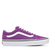 Trampki damskie - Tenisówki Vans Old Skool VN000D6WE2T1 Fioletowy - miniaturka - grafika 1