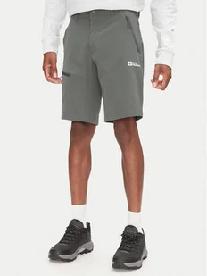 Jack Wolfskin Szorty sportowe Pico Trail A63908 Zielony Regular Fit - Odzież trekkingowa męska - miniaturka - grafika 1
