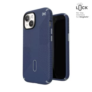 Speck Presidio2 Grip ClickLock & Magsafe - Etui iPhone 15 (Coastal Blue / Dustgrey / White) - Etui i futerały do telefonów - miniaturka - grafika 1