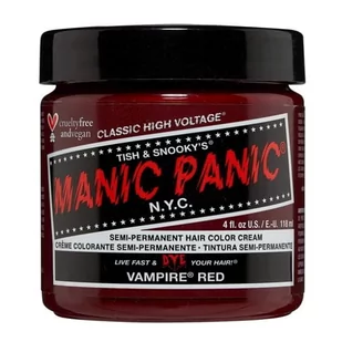 Manic Panic, Farba toner semi-permanente, Vampire Red, 118ml - Farby do włosów i szampony koloryzujące - miniaturka - grafika 1