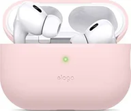 Akcesoria do słuchawek - Elago AirPods Pro 2 Silicone Case - etui do AirPods Pro 2 różowe - miniaturka - grafika 1