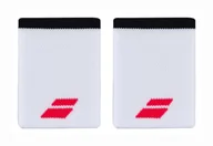 Tenis ziemny - Frotka Babolat  Logo Jumbo Wristband White/Strike Red - miniaturka - grafika 1