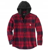 Koszule męskie - Koszula / Kurtka Carhartt Rugged Flex Flannel Fleece Lined - miniaturka - grafika 1