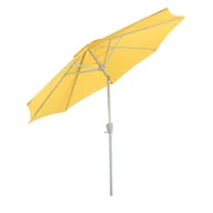 Parasole ogrodowe - Parasol ogrodowy N19, parasol ogrodowy, Ø 3 m, regulowany, poliester/aluminium 5 kg ~ żółty - miniaturka - grafika 1
