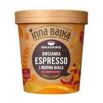 Inna Bajka | Aybioo Sp. z o.o. ul. Poznańska 16 lo Inna Bajka | Aybioo Sp z o.o ul Poznańska 16 lo Owsianka espresso-morwa 70 g Inna Bajka M00-5B86-32834 - Szybkie dania obiadowe - miniaturka - grafika 1