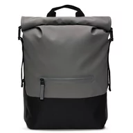 Plecaki - Plecak Rains Trail Rolltop 14320-13 - szary - miniaturka - grafika 1