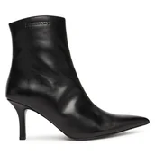 Botki damskie - Botki Patrizia Pepe 8Y0130 L166 Czarny - miniaturka - grafika 1