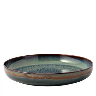 Zielony porcelanowy talerz głęboki Villeroy & Boch Like Crafted, ø 21,5 cm - Talerze - miniaturka - grafika 1