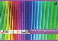 Szkolne artykuły papiernicze - Inter-druk Blok techniczny A5 kolor barw. w masie - miniaturka - grafika 1