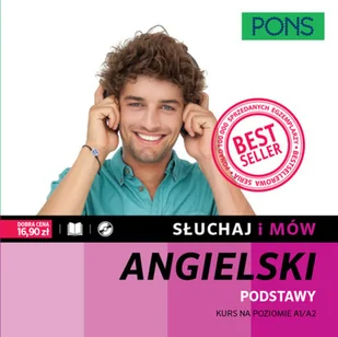 Pons Słuchaj i mów Podstawy Kurs angielskiego A1/A2 z nagraniami Książka + CD praca zbiorowa - Książki do nauki języka angielskiego - miniaturka - grafika 2
