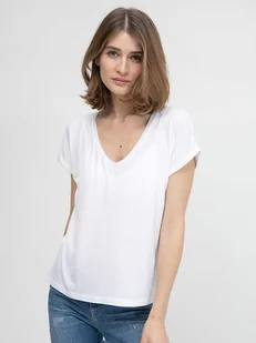 BIG STAR Koszulka w kolorze białym - Koszulki i topy damskie - miniaturka - grafika 1