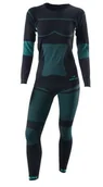 Bielizna sportowa damska - KOMPLET BIELIZNY DAMSKIEJ TERMICZNY VIKING ILSA 197770 GREEN BLACK - miniaturka - grafika 1