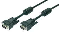 Kable komputerowe i do monitorów - Logilink Kabel VGA CV0001 VGA 2x Ferryt 1,80m KKLKKUBV0070 [1368036] - miniaturka - grafika 1