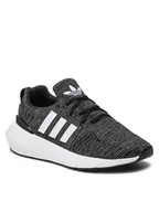 Sneakersy damskie - adidas adidas Swift Run 22 Młodzieżowe Czarne (GW8176)" unisex Czarny GW8176 - miniaturka - grafika 1