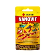 Pokarm dla ryb - Tropical NANOVIT TABLETS 70SZT D/NARYBKU 59832 59832 - miniaturka - grafika 1