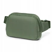 Nerki - PUCCINI Nerka Biodrowa Saszetka Torebka Biodrówka Zielona TM254-5 - miniaturka - grafika 1