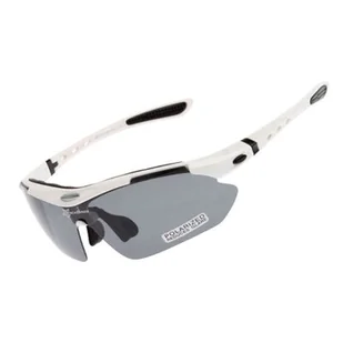 Okulary rowerowe ROCKBROS 10002 Biały - Okulary sportowe - miniaturka - grafika 1